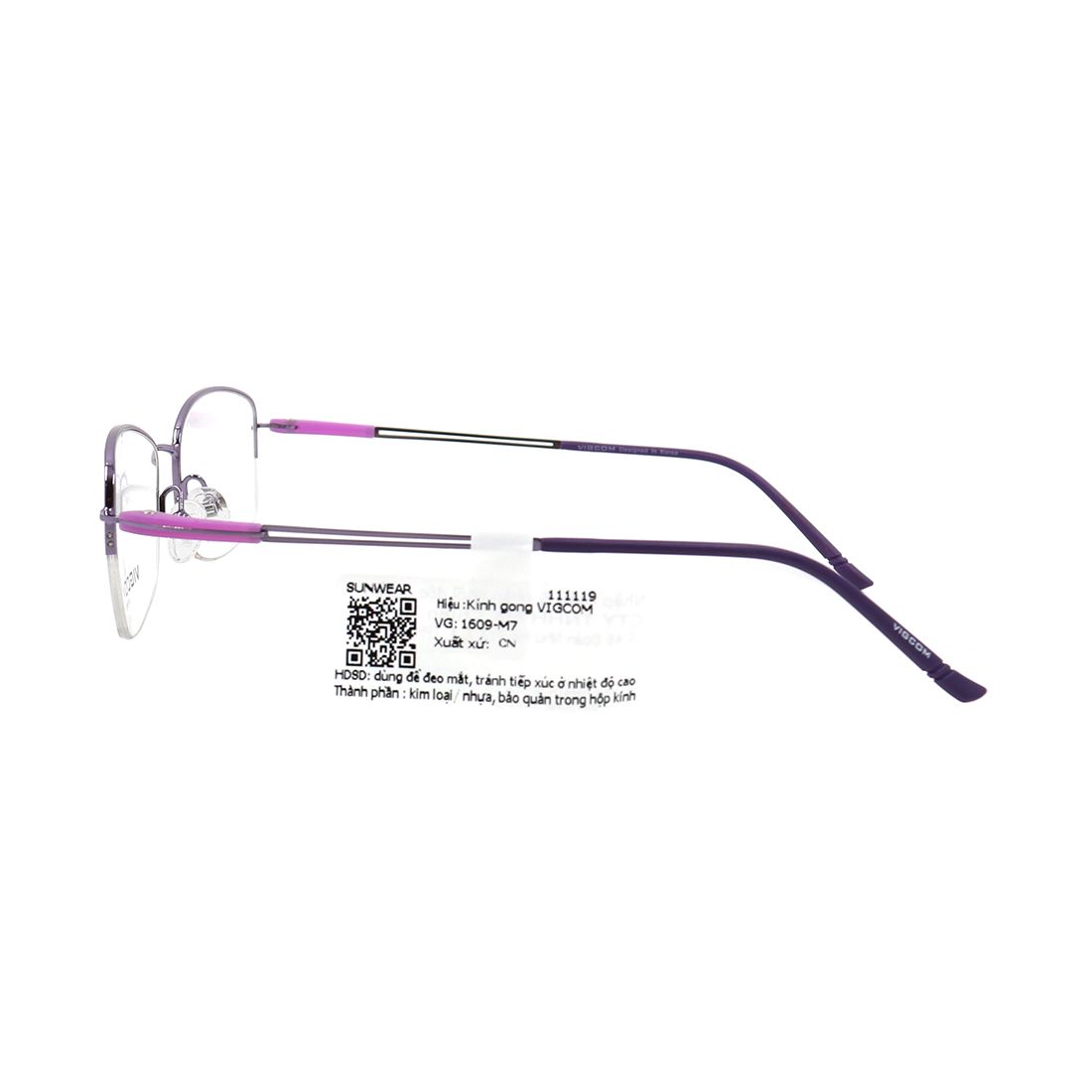 Gọng kính Vigcom VG1609 M7 chính hãng