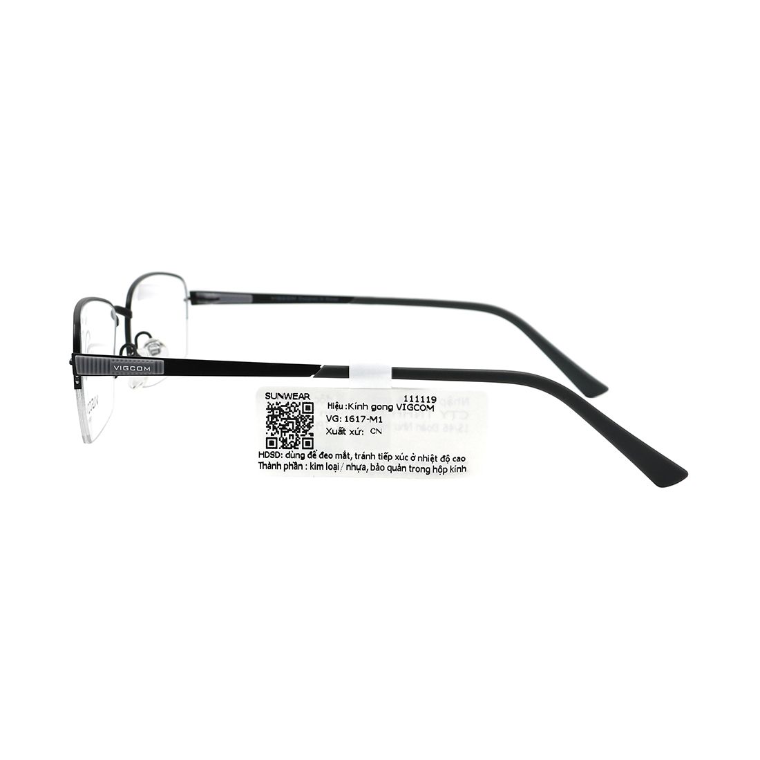 Gọng kính Vigcom VG1617 M1 chính hãng