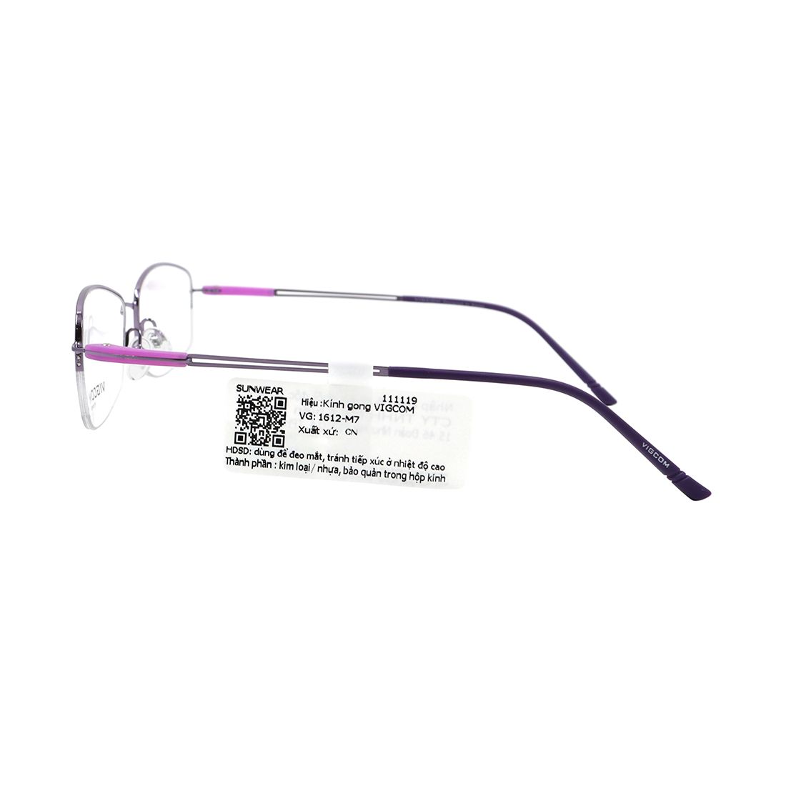 Gọng kính Vigcom VG1612 M7 chính hãng