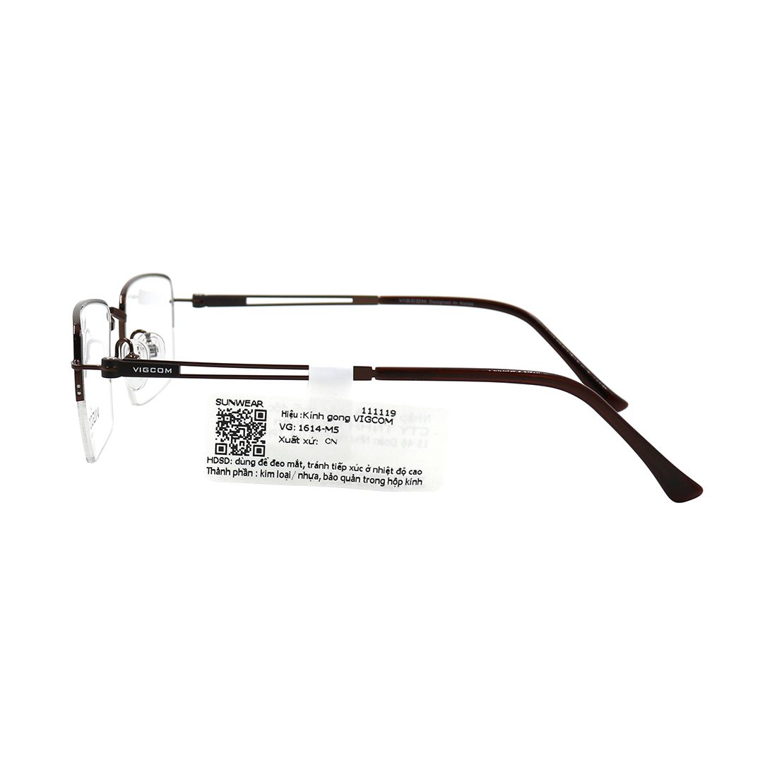 Gọng kính Vigcom VG1614 M5 chính hãng