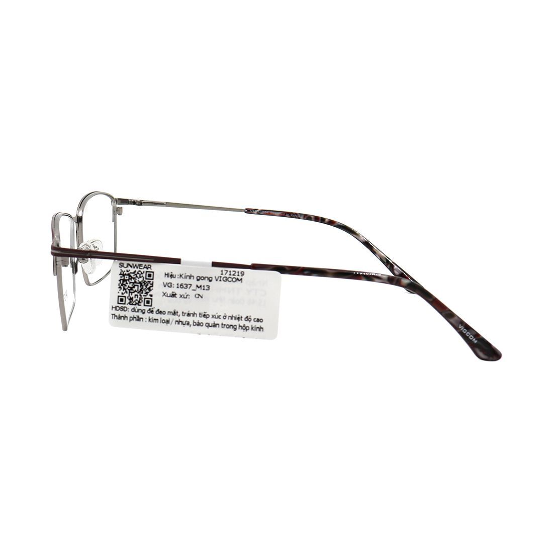 Gọng kính Vigcom VG1637 M13 chính hãng