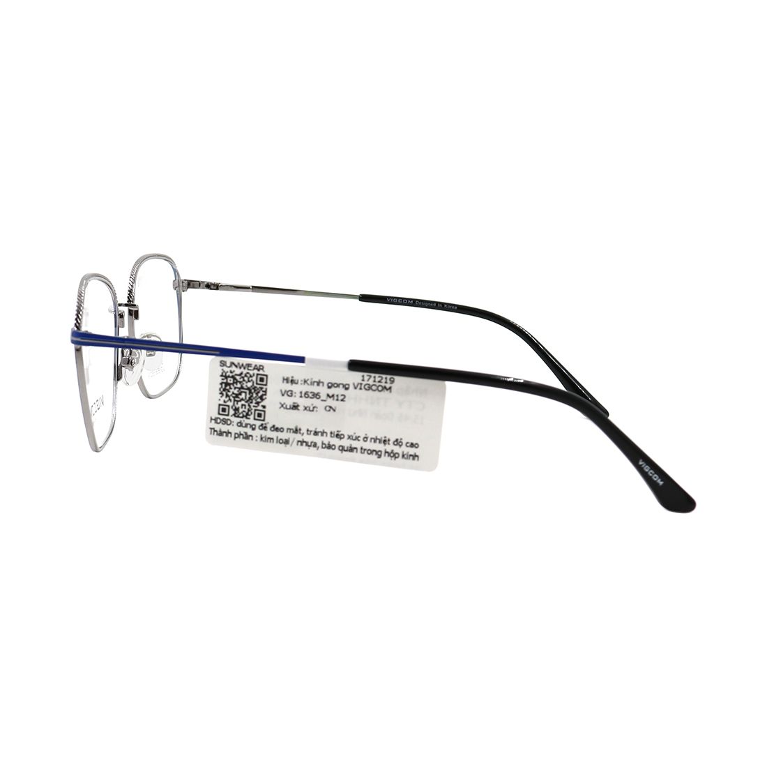 Gọng kính Vigcom VG1636 M12 chính hãng