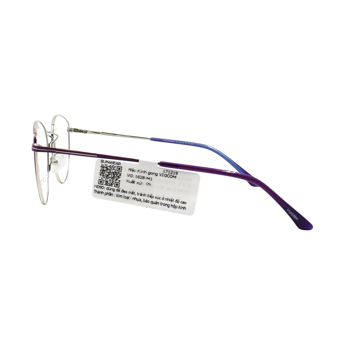 Gọng kính Vigcom VG1628 M1 chính hãng