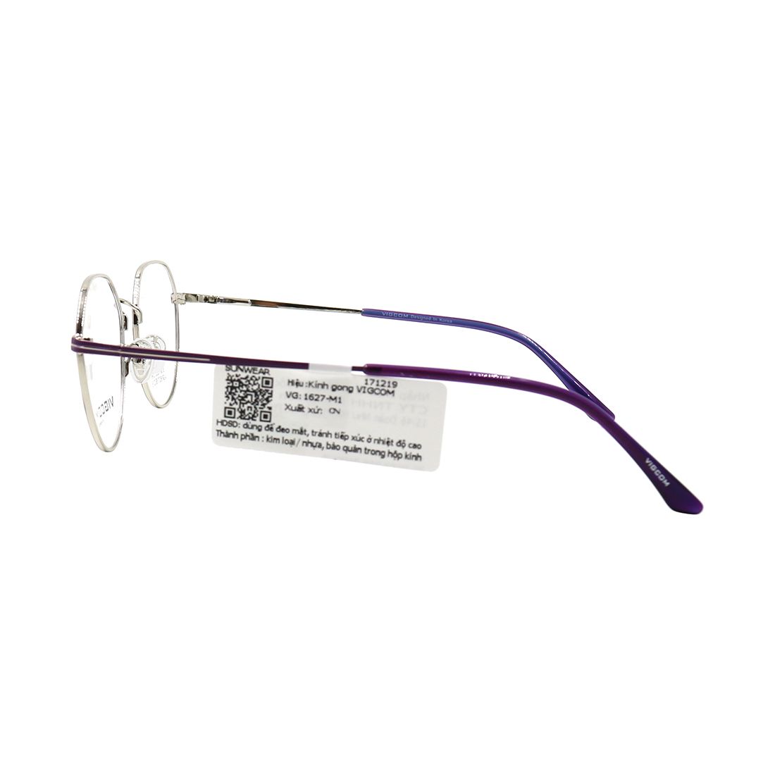 Gọng kính Vigcom VG1627 M1 chính hãng