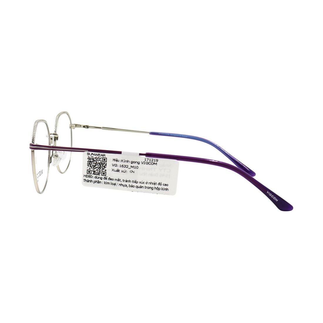 Gọng kính Vigcom VG1632 M10 chính hãng