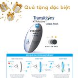  Tròng kính Essilor Eyezen Max Xtractive đổi màu chiết suất 1.50 váng phủ Crizal Rock 