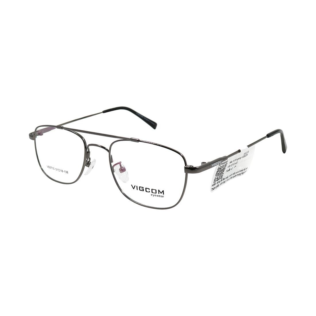 Gọng kính Vigcom VG0T10 C2 chính hãng