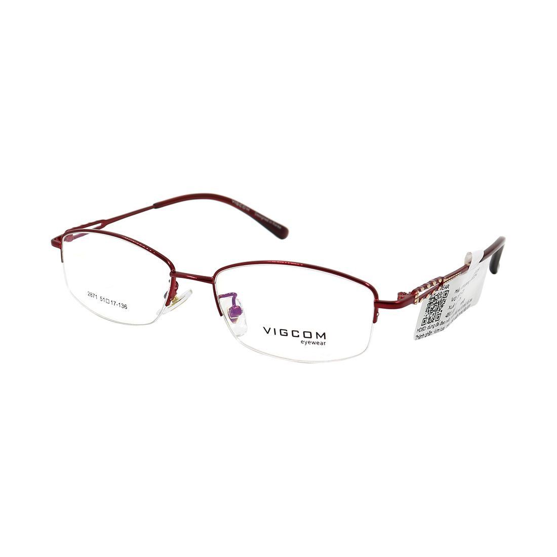 Gọng kính Vigcom VG2871 C3 chính hãng