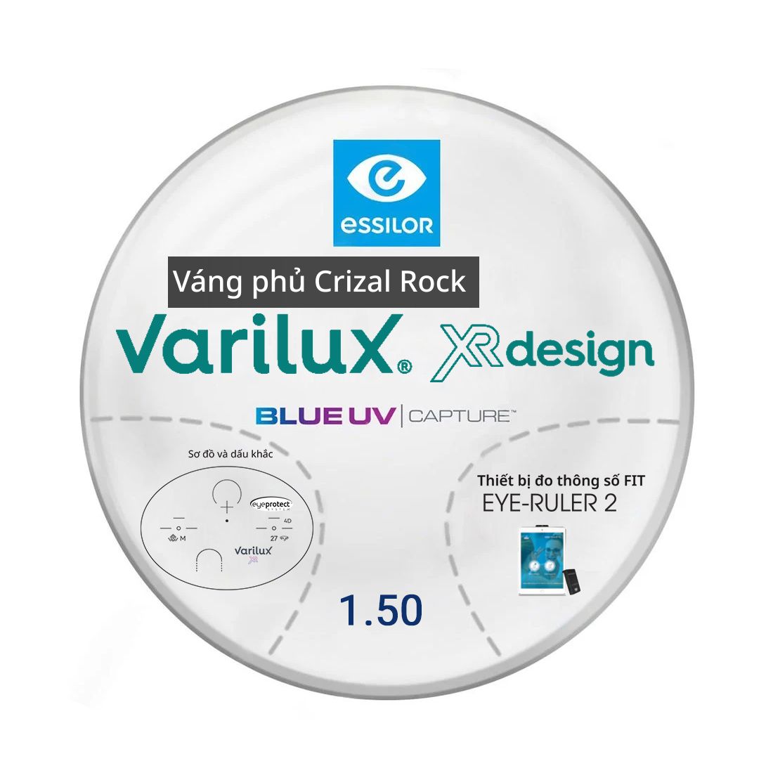 Tròng Đánh Essilor Varilux XR Design - Thiết Kế Quang Học Tiên Tiến
