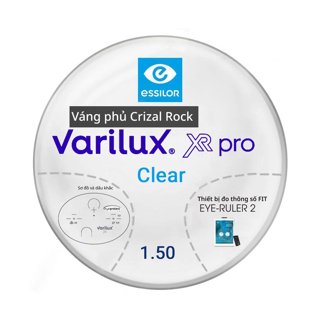 Essilor Varilux XR Pro - Đa tròng AI hoàn hảo vượt trên mọi giới hạn