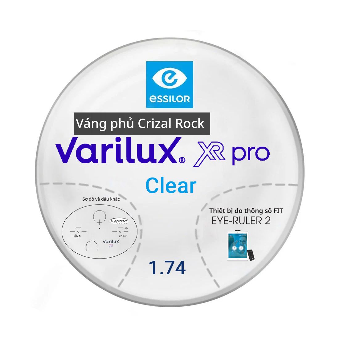 Essilor Varilux XR Pro - Đa tròng AI hoàn hảo vượt trên mọi giới hạn