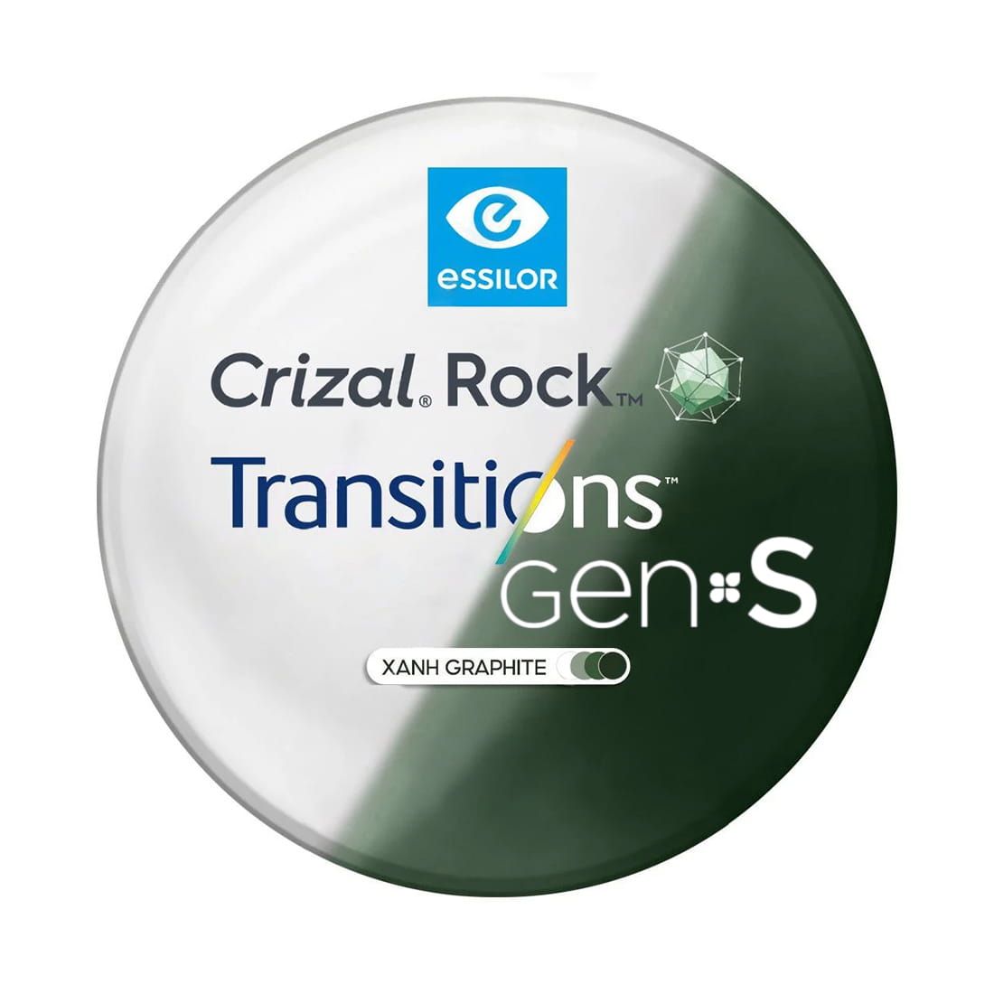 Tròng Kính Essilor Eyezen Váng Crizal Rock - Đủ Chiết Suất & Công Nghệ