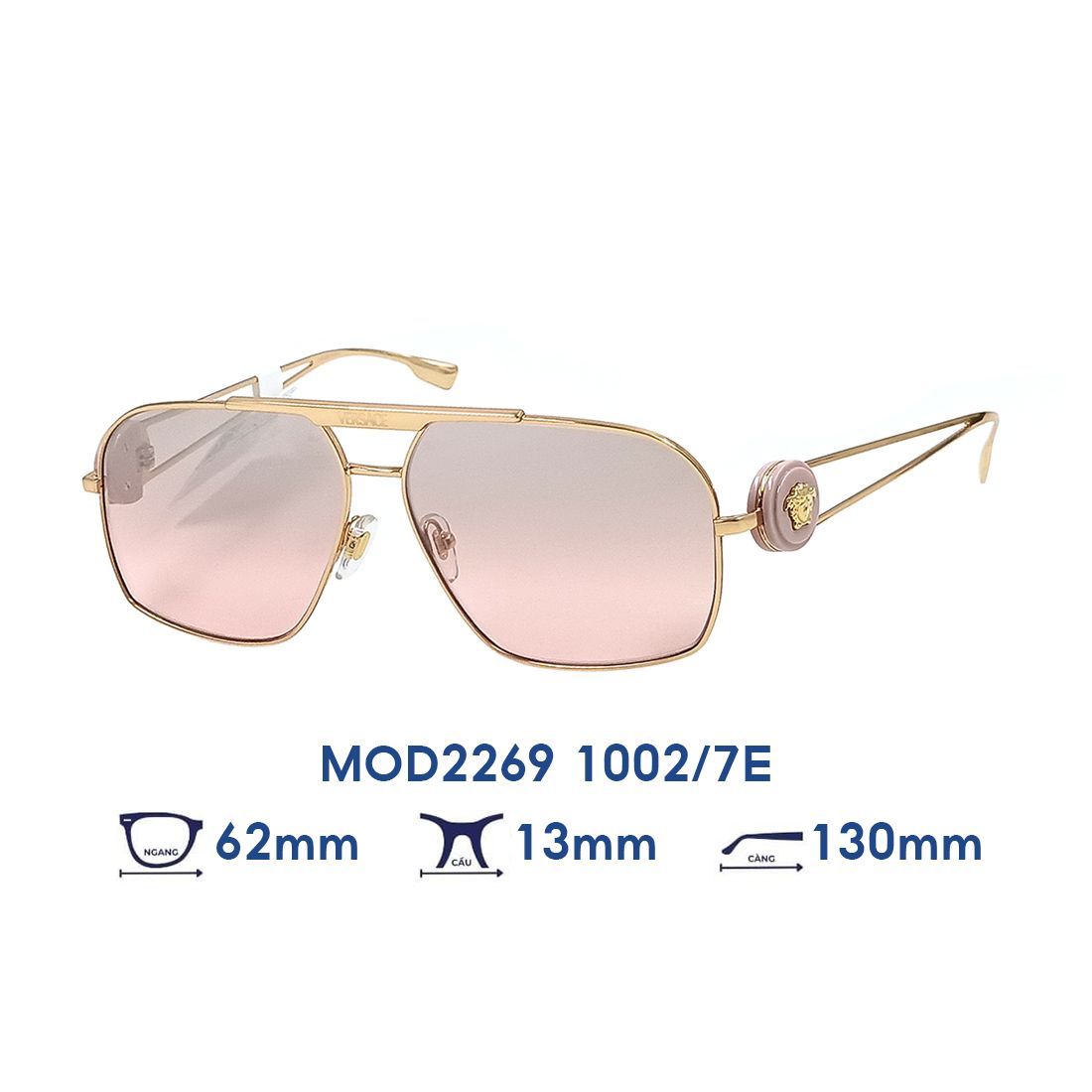 Kính mát VERSACE MOD2269 1002/7E