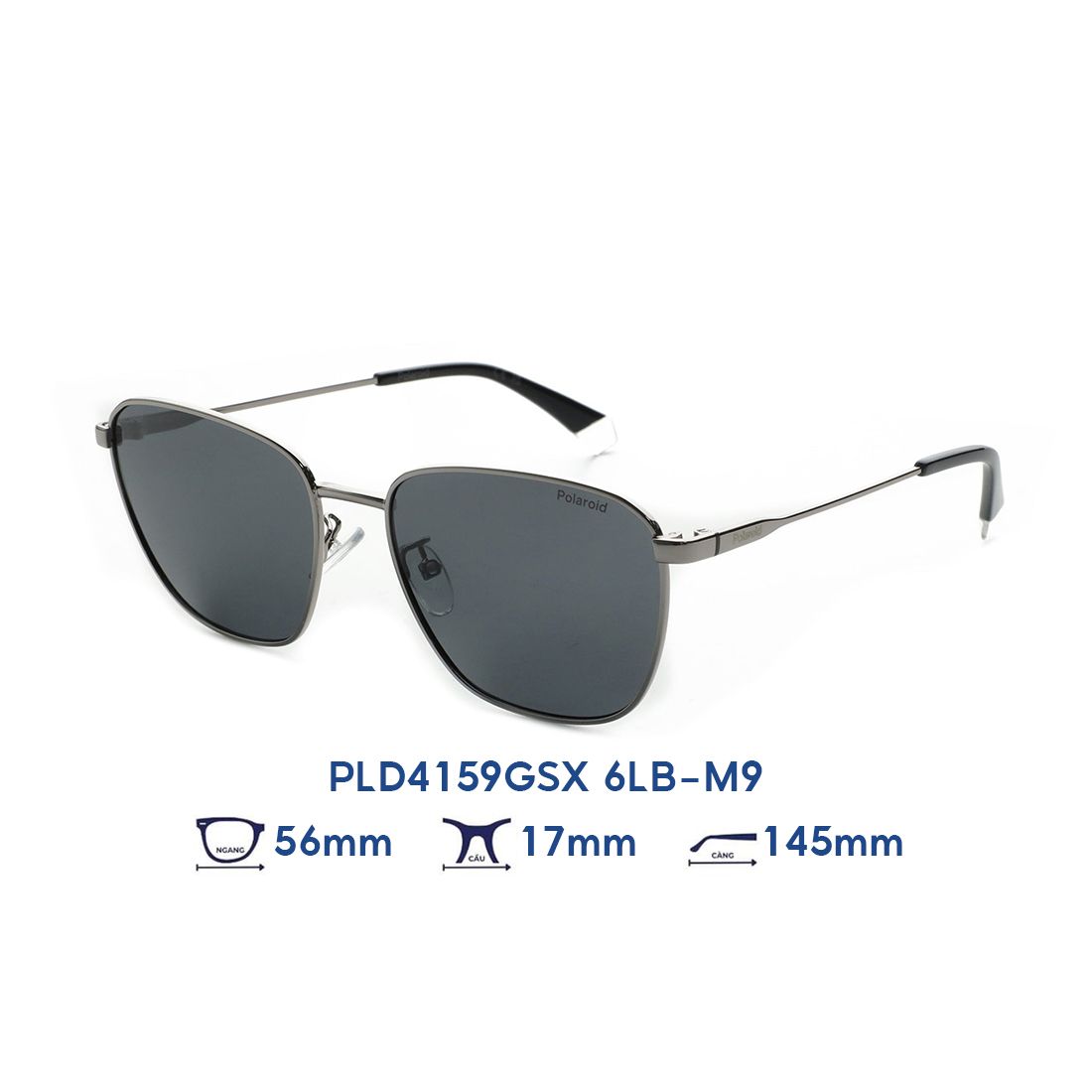 Kính mát POLAROID PLD4159GSX 6LB/M9