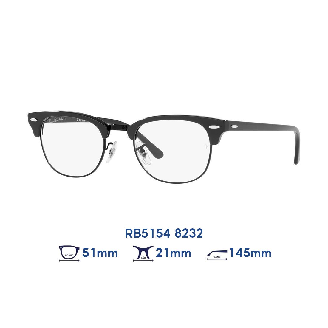 Gọng kính RAYBAN RB5154 8232