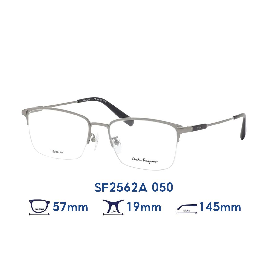Gọng kính Salvatore Ferragamo SF2562A 050