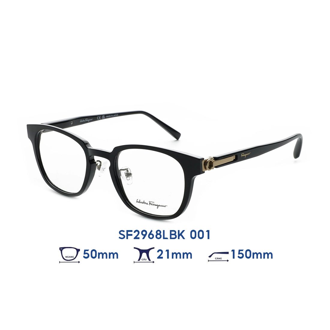 Gọng kính Salvatore Ferragamo SF2968LBK 001