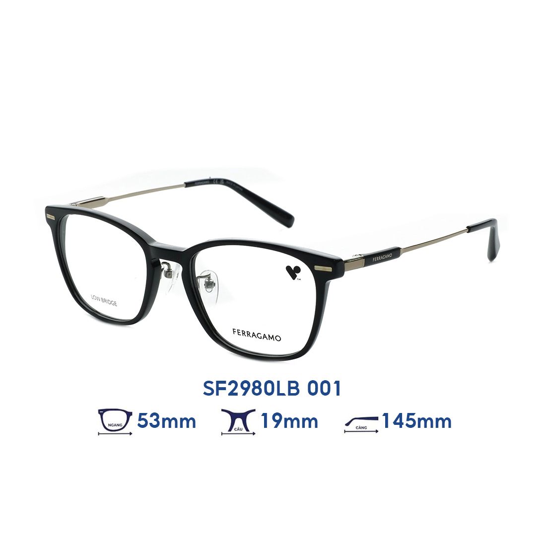 Gọng kính Salvatore Ferragamo SF2980LB 001