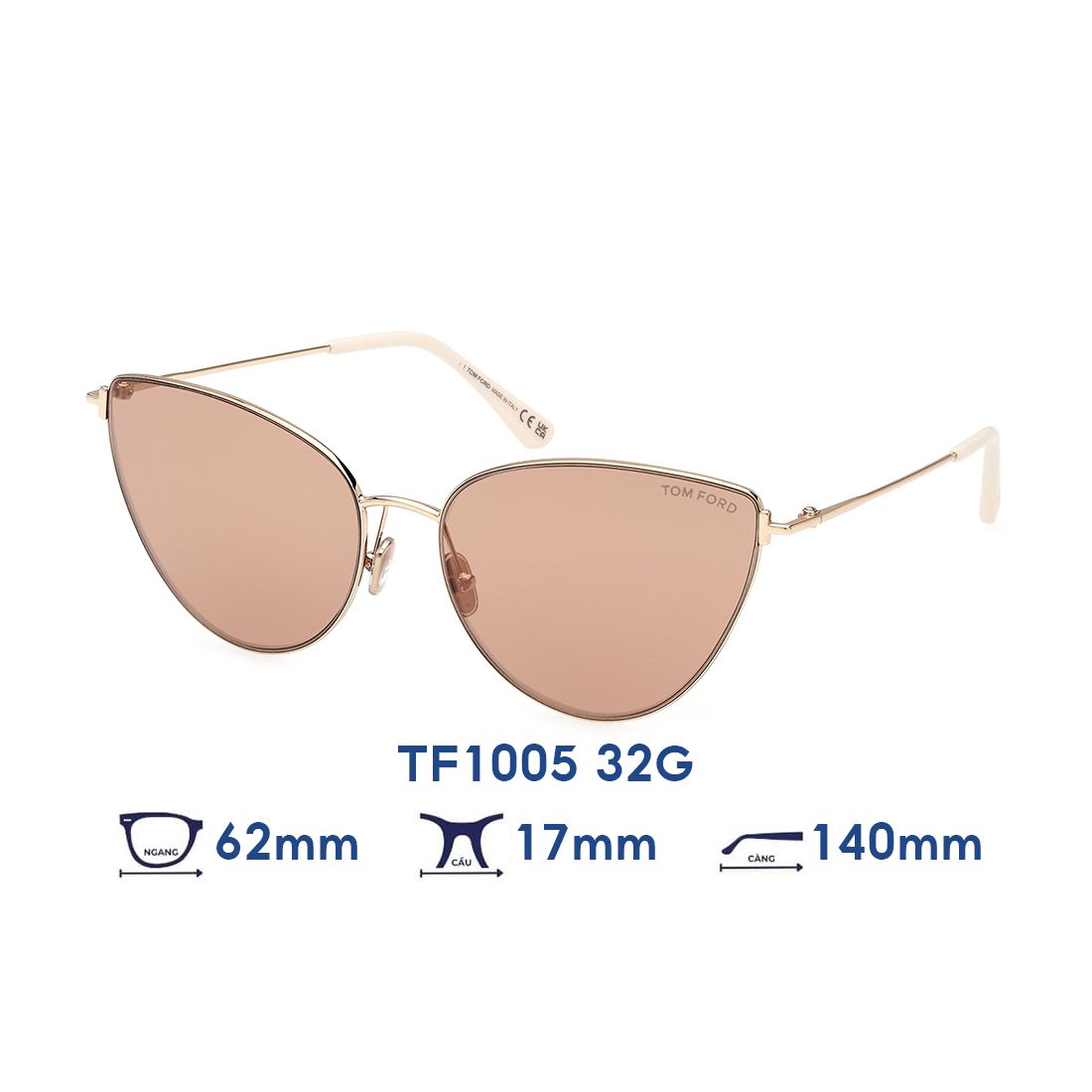 Kính mát Tom Ford TF1005 32G