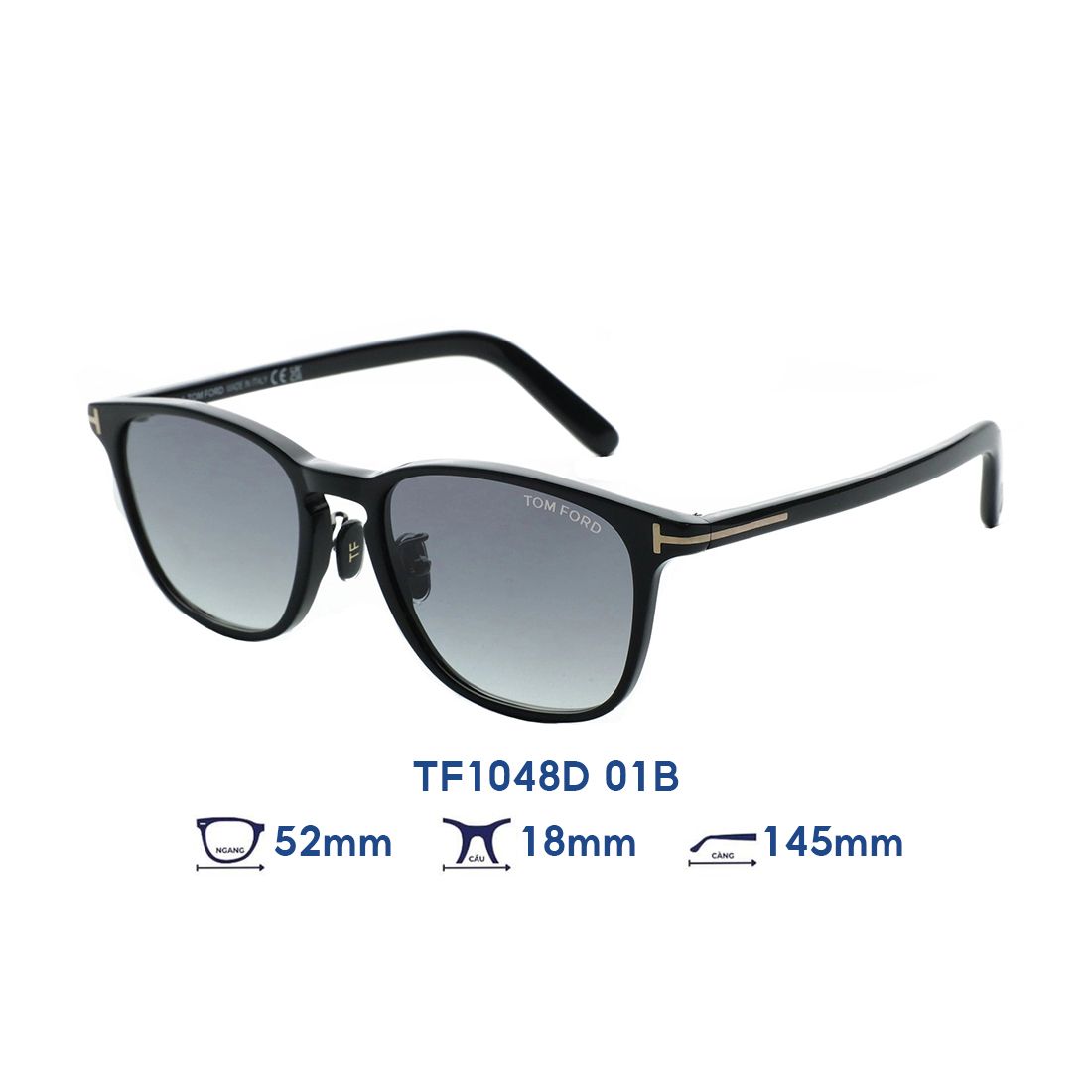 Kính mát Tom Ford TF1048D 01B