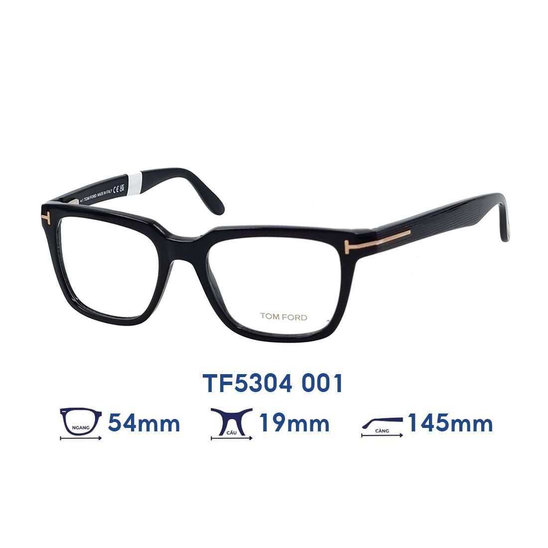 Gọng kính Tom Ford TF5304 001