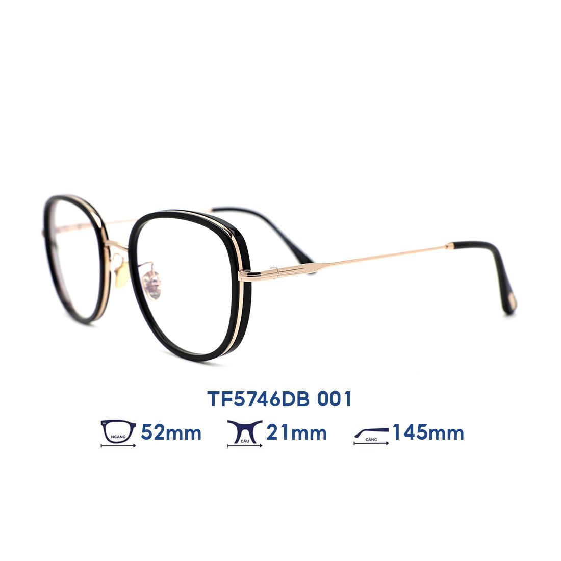 Gọng kính Tom Ford TF5746DB 001