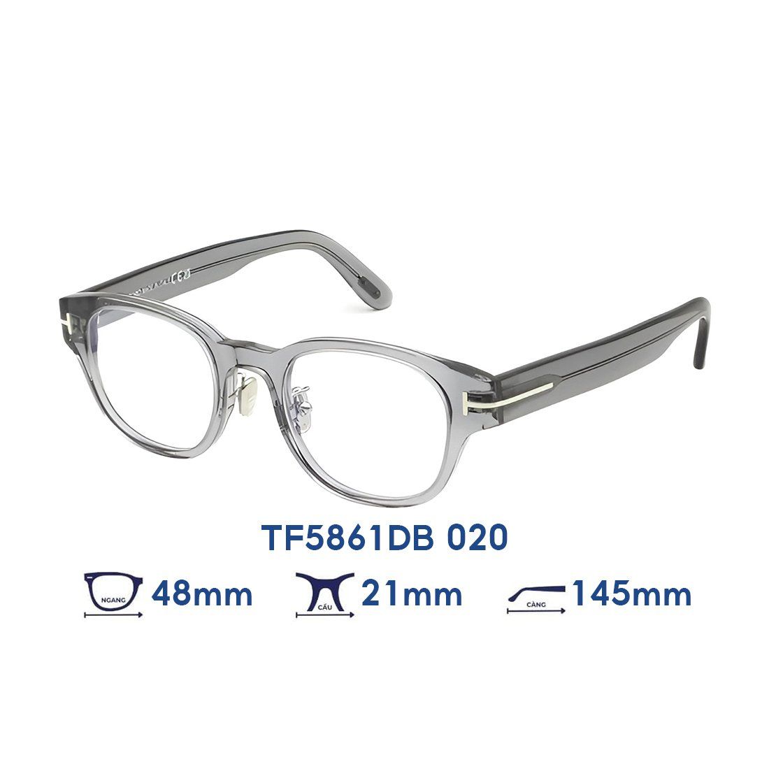 Gọng kính Tom Ford TF5861DB 020