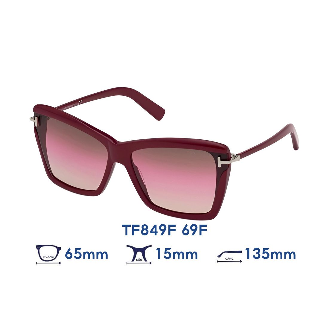 Kính mát Tom Ford TF849F 69F