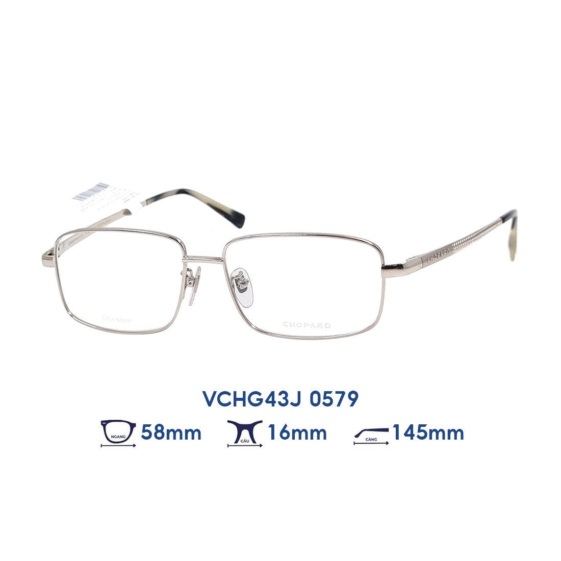 Gọng kính CHOPARD VCHG43J 0579