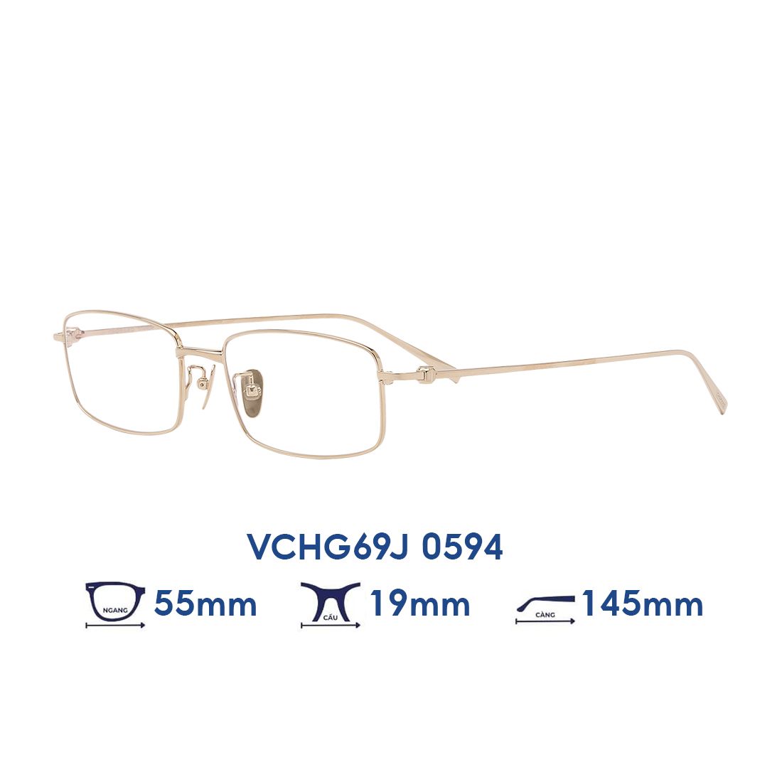 Gọng kính CHOPARD VCHG69J 0594