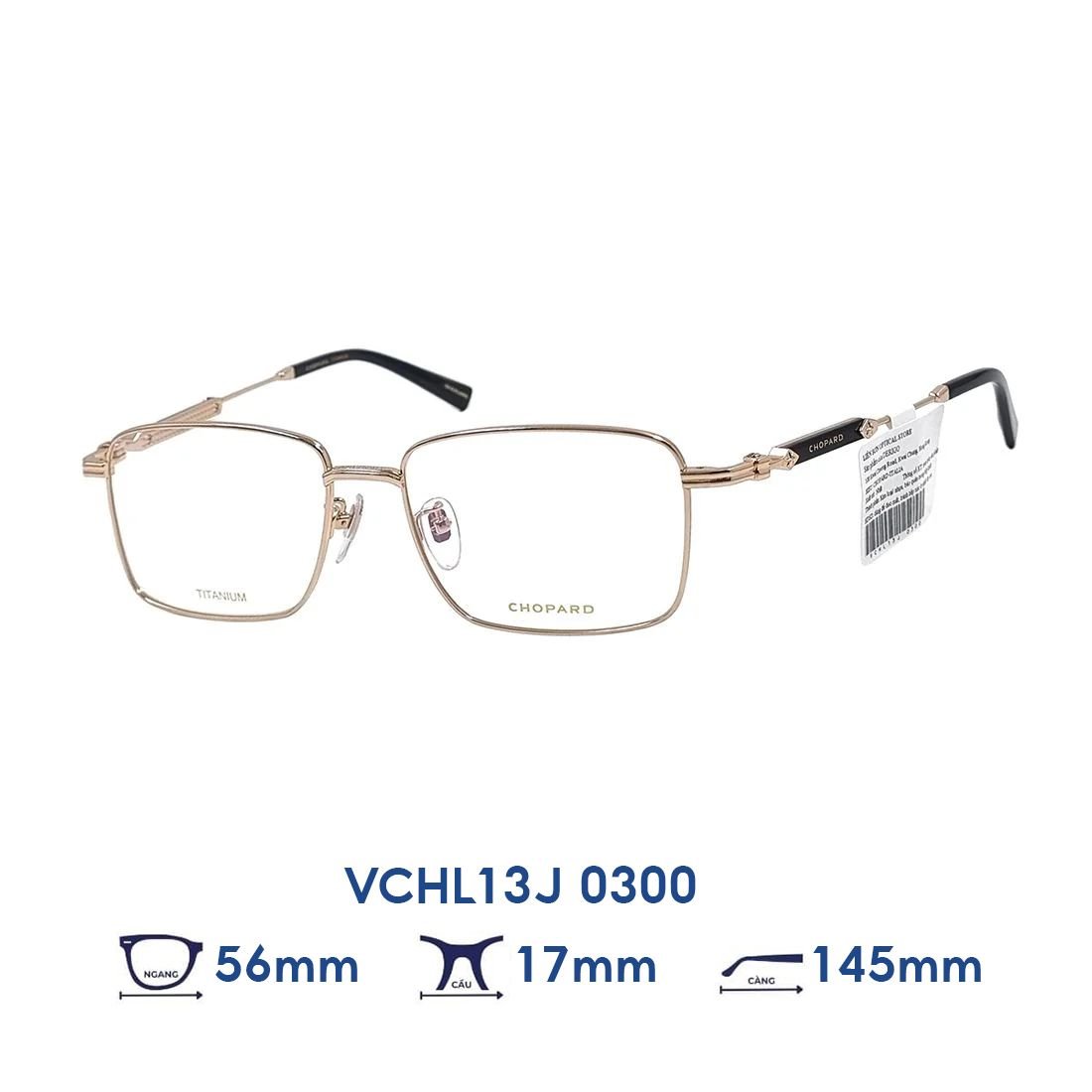 Gọng kính CHOPARD VCHL13J 0300