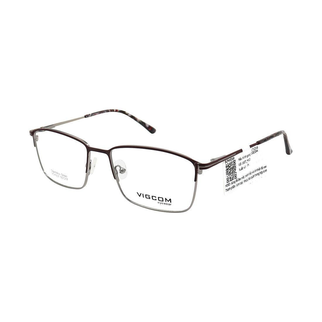Gọng kính Vigcom VG1637 M13 chính hãng
