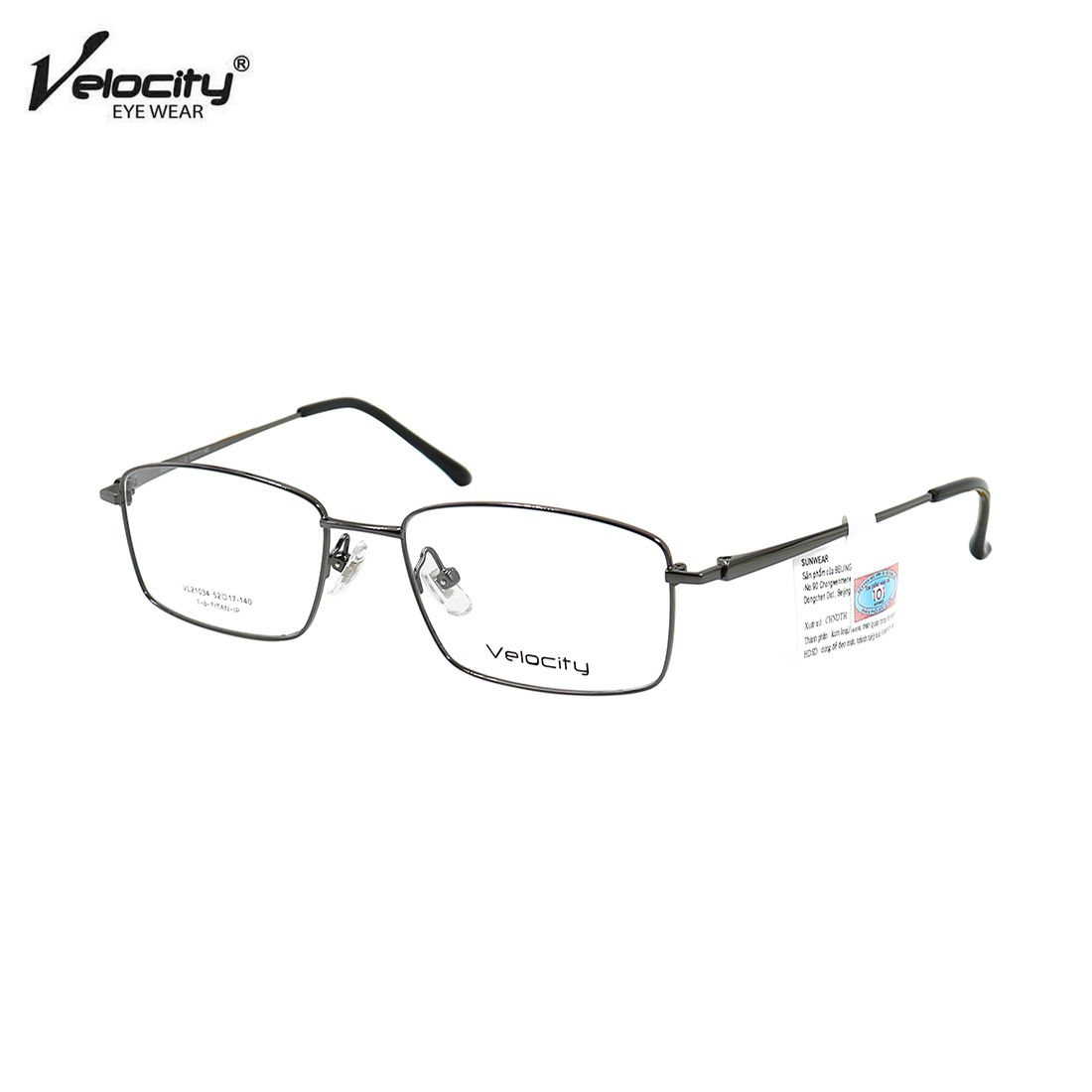 Gọng kính VELOCITY VL21034 C02 chính hãng