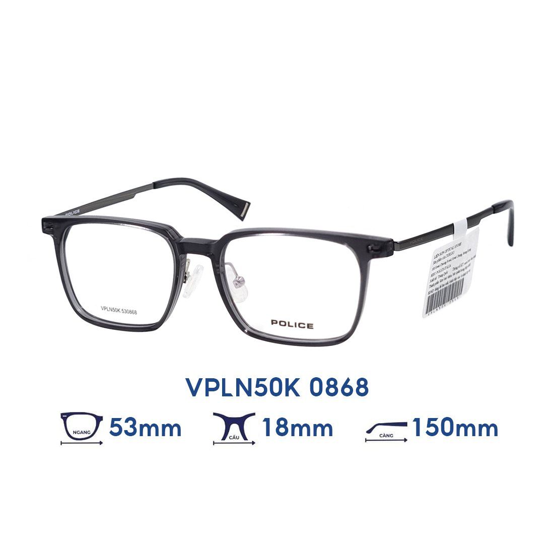 Gọng kính POLICE VPLN50K 0868