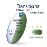  Tròng kính Essilor Eyezen Plus Xtractive đổi màu chiết suất 1.50 váng phủ Crizal Rock 