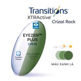  Tròng kính Essilor Eyezen Plus Xtractive đổi màu chiết suất 1.67 váng phủ Crizal Rock 