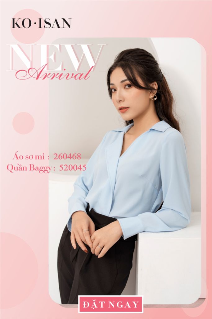 Áo sơmi cổ tim