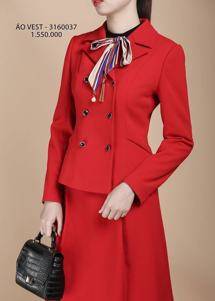 BLAZER ĐỎ HAI HÀNG CÚC
