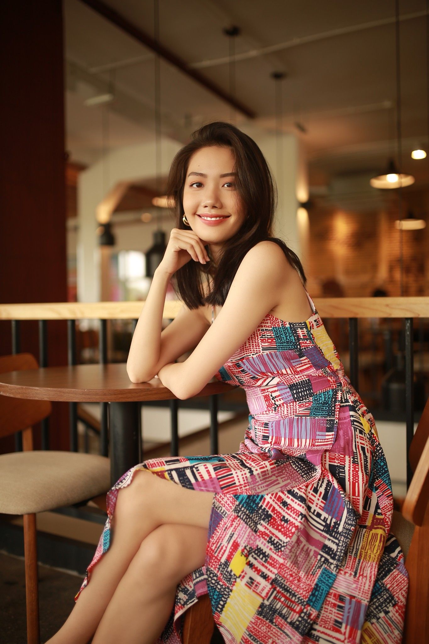 Đầm xòe hai dây 500211