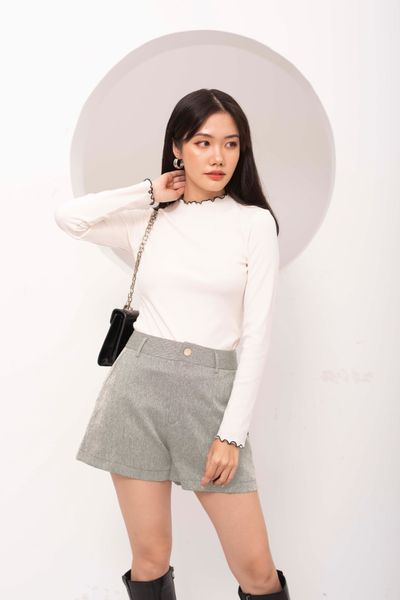  Quần short họa tiết kẻ - 5500413 