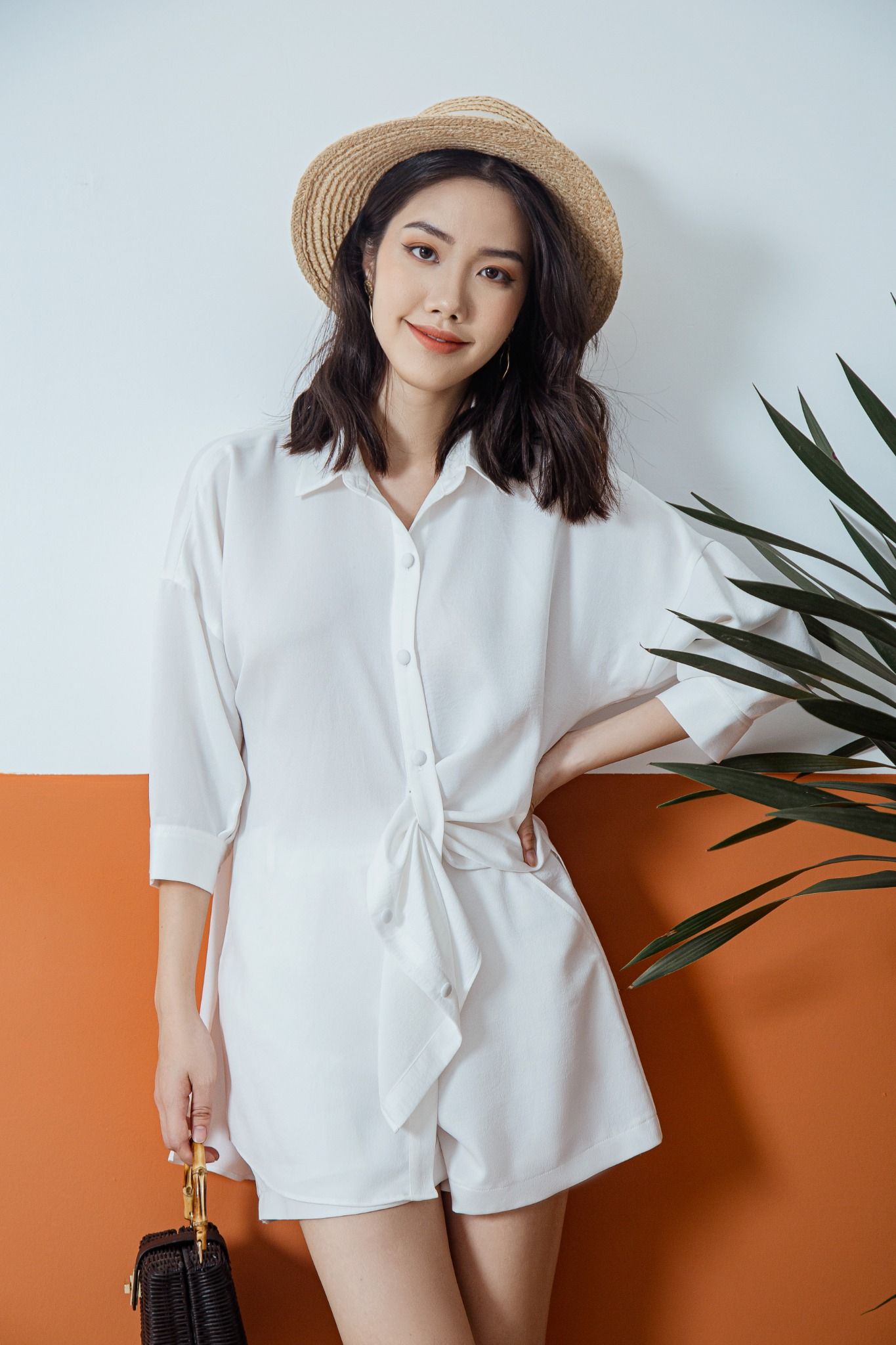 Áo sơ mi 21051511 Quần short 21055103