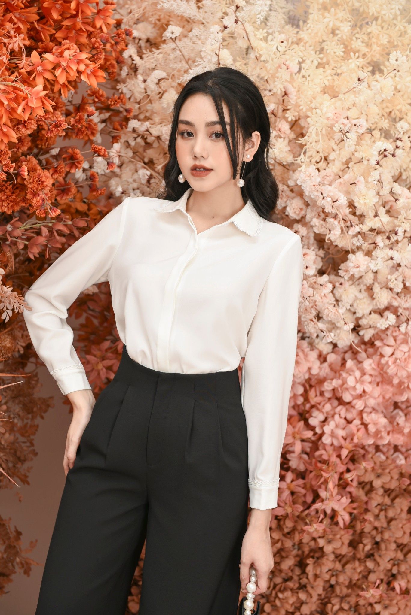 Áo sơ mi 290112 - quần suông 2 ly 21055307