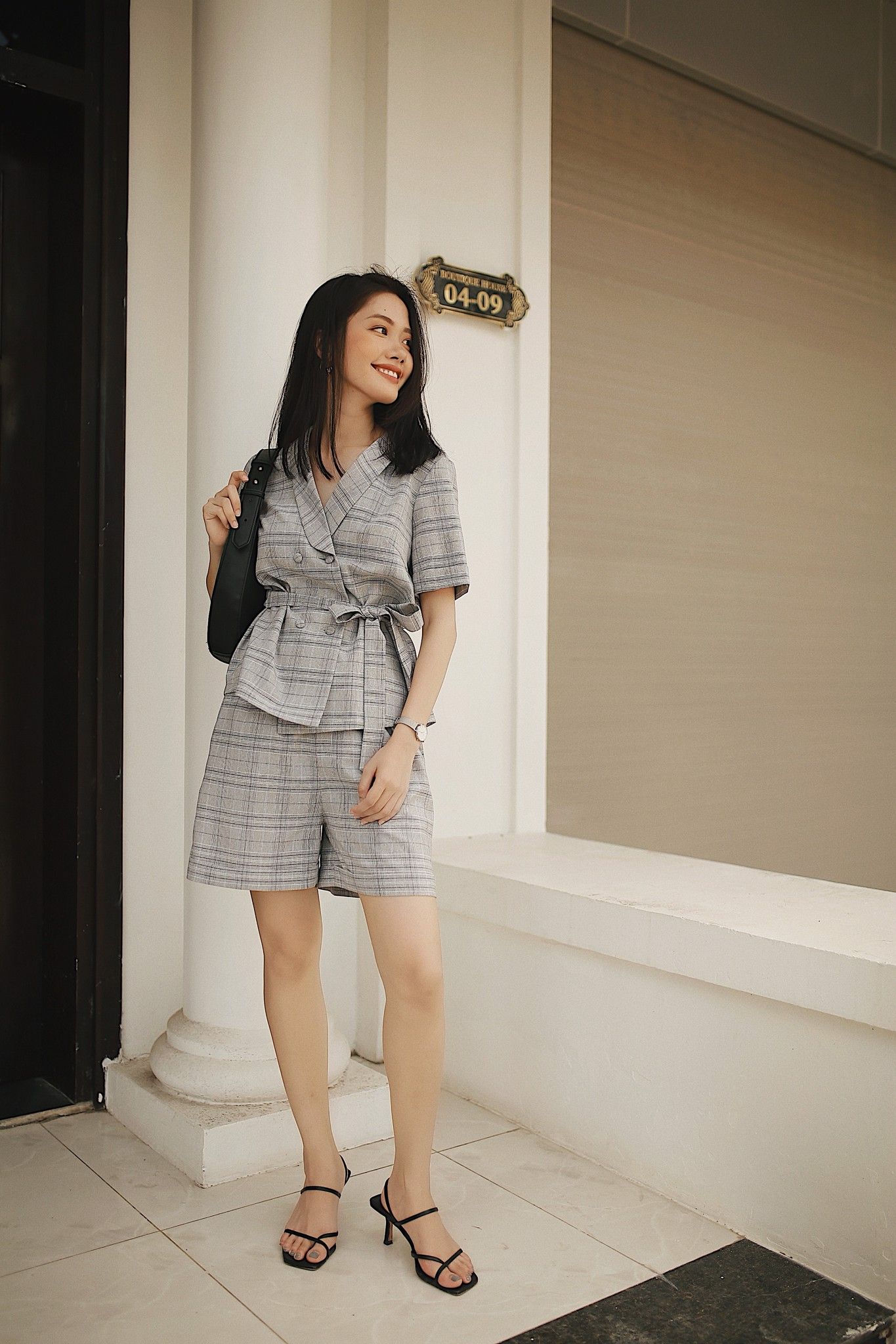 Set vest kẻ 9500239-1