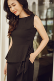  Peplum đen 90311-3 