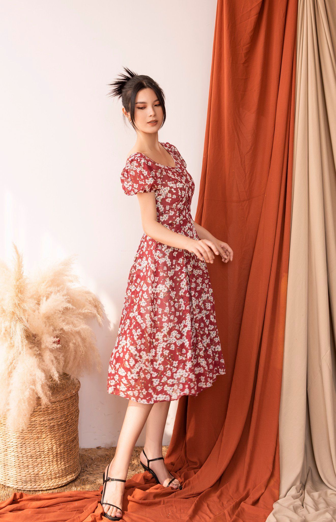 Đầm xòe chiffon 10276-2