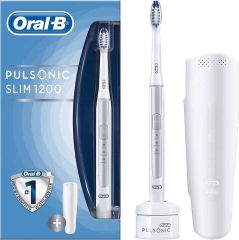 ban chai danh rang dien oral b pulsonic slim 1200 silver incl travelcase