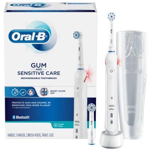 ban chai dien oral b gum and sensitive care chinh hang