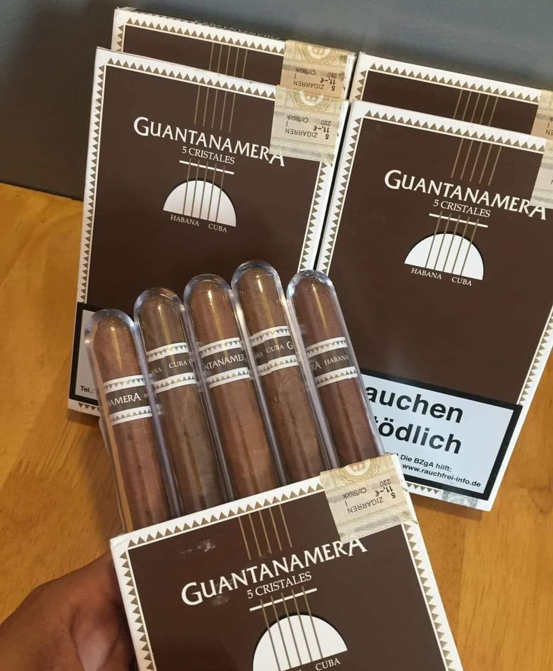 cigar guantanamera cristales hop 10 dieu