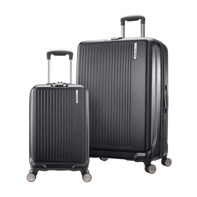 set 2 valy doanh nhan samsonite amplitude 2 piece hardside set size cabin s size l sx thai lan