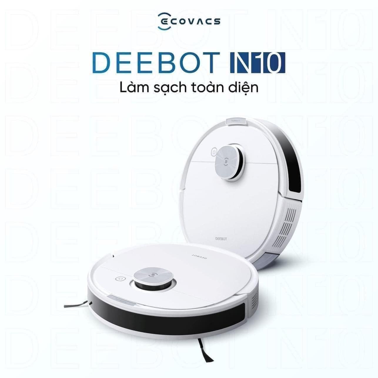 robot hut bui lau nha ecovacs deebot n10